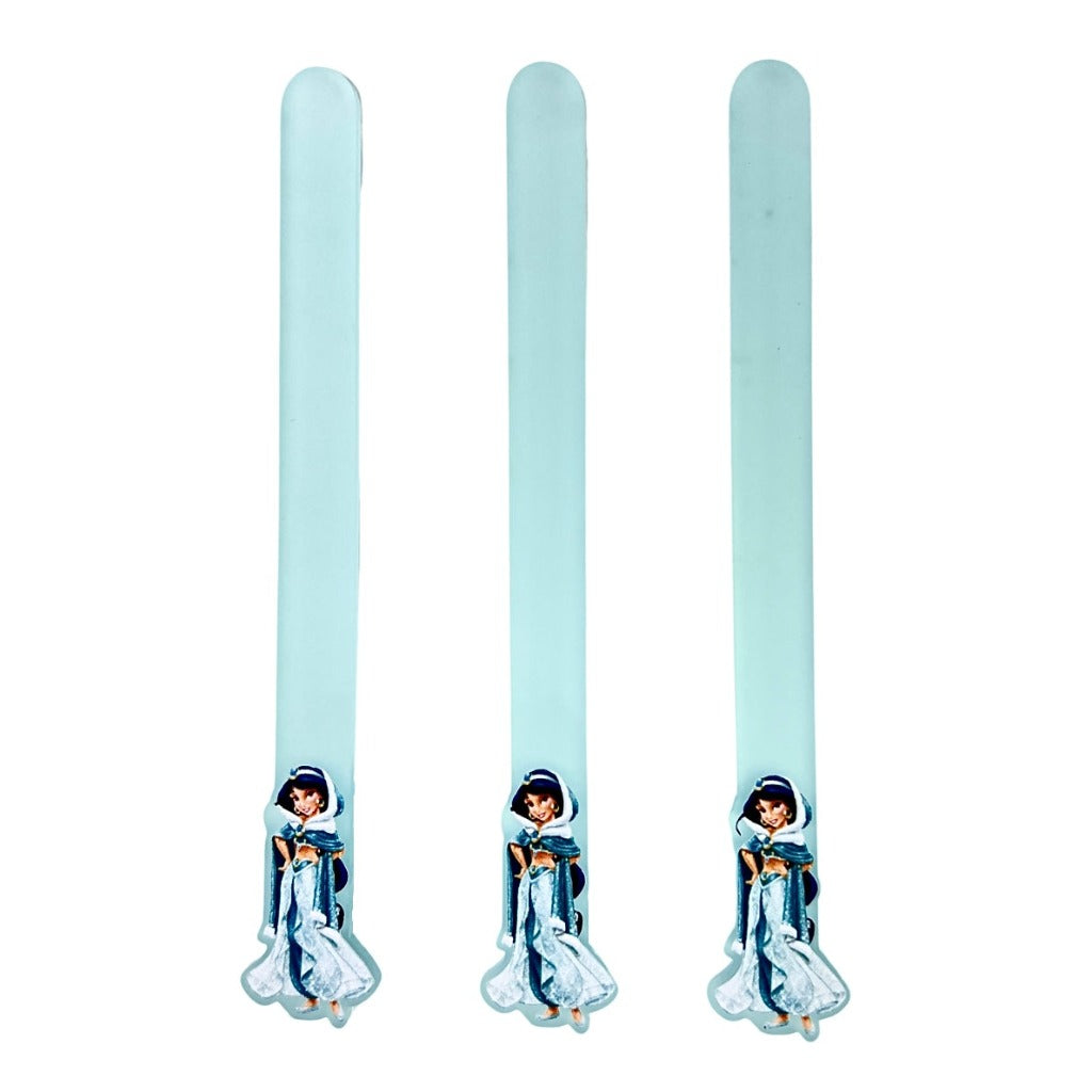 Acrylic Popsicle - Cakesicle Sticks - Princess Jasmine 8pc