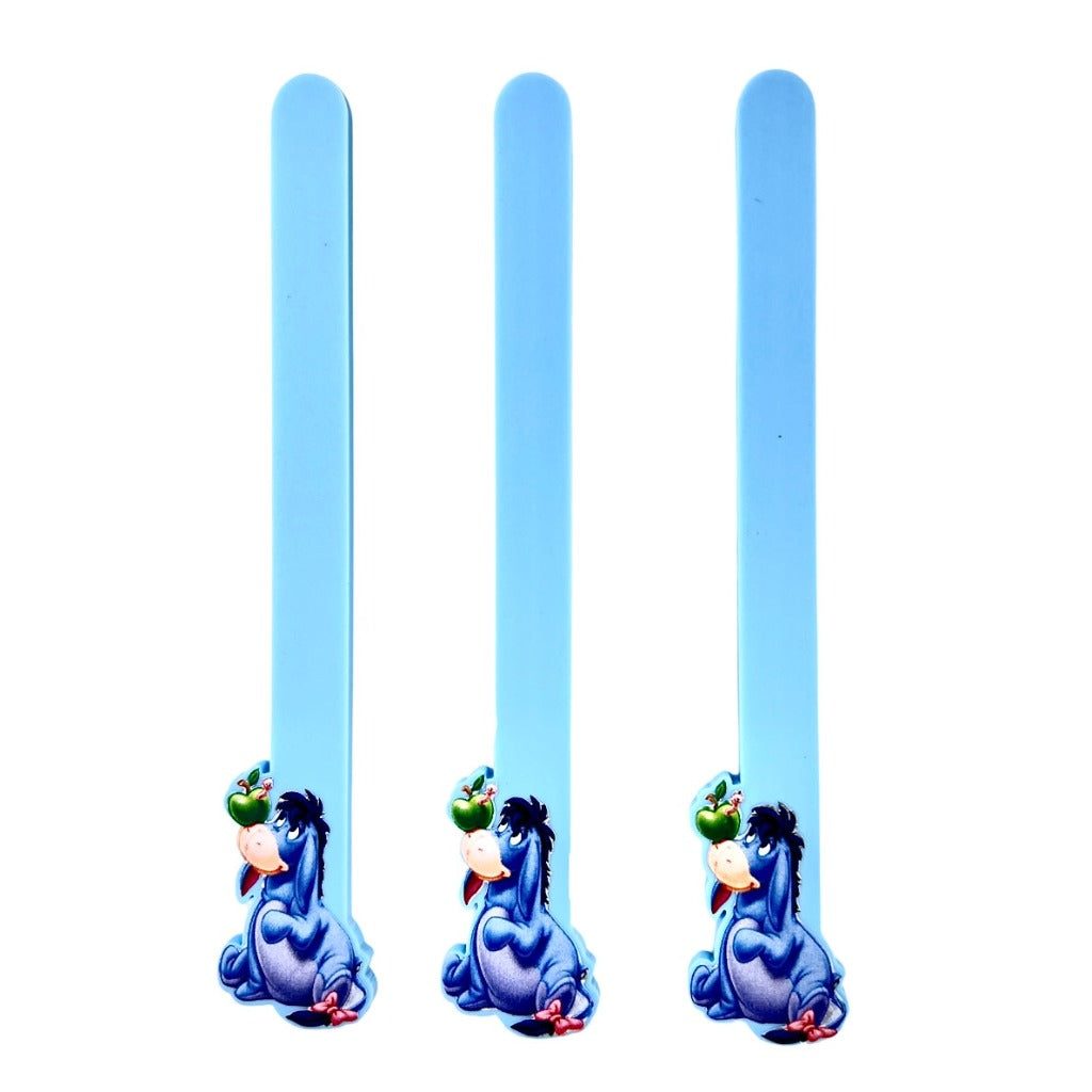 Acrylic Popsicle - Cakesicle Sticks - Winnie the Pooh Eeyore 8pc