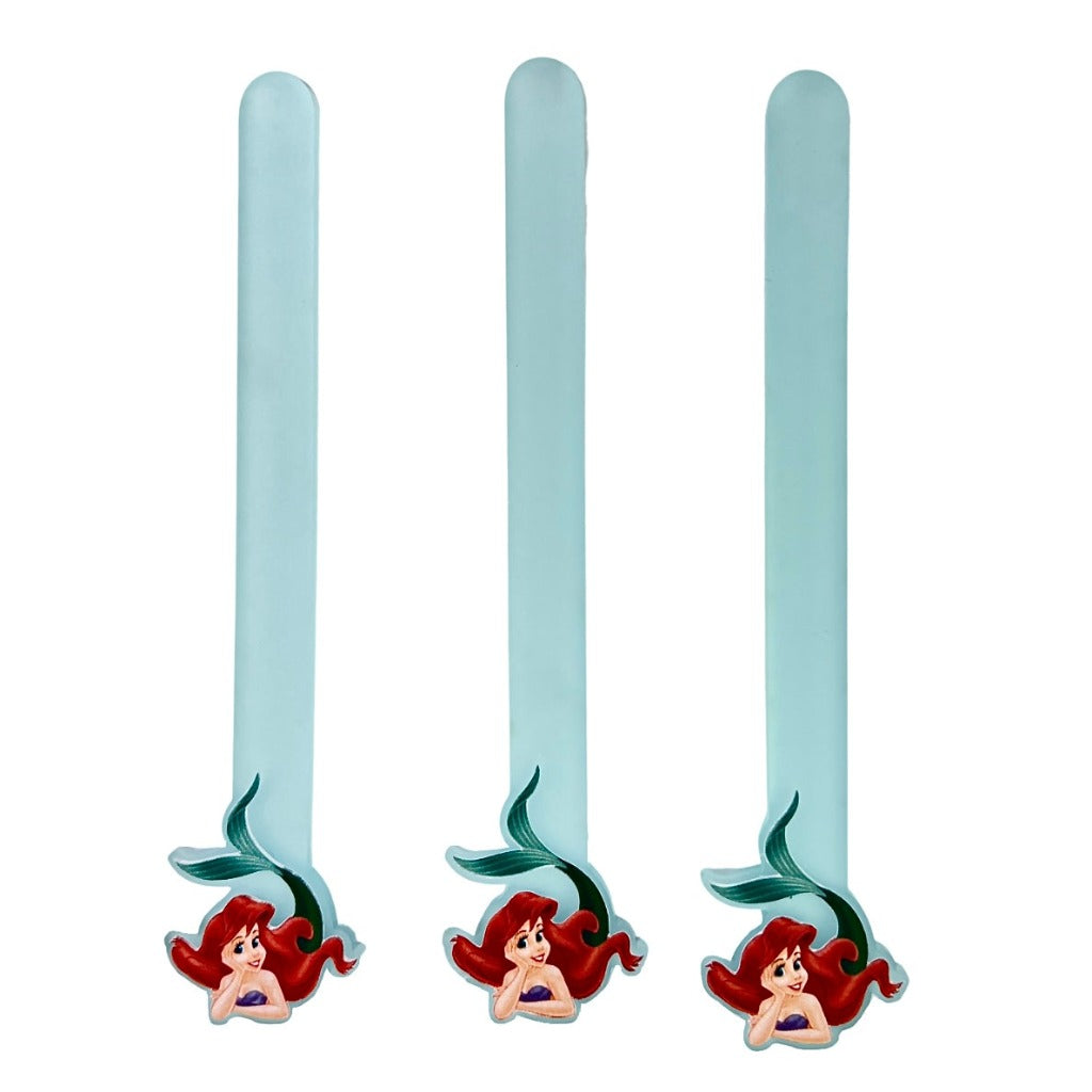 Acrylic Popsicle - Cakesicle Sticks - Princess Ariel 8pc