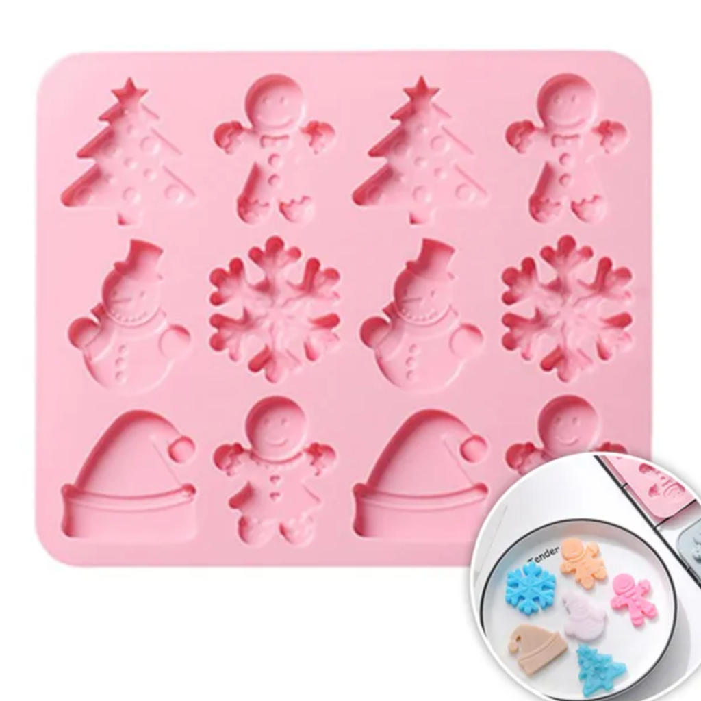 Large Christmas Decorations Silicone Mould