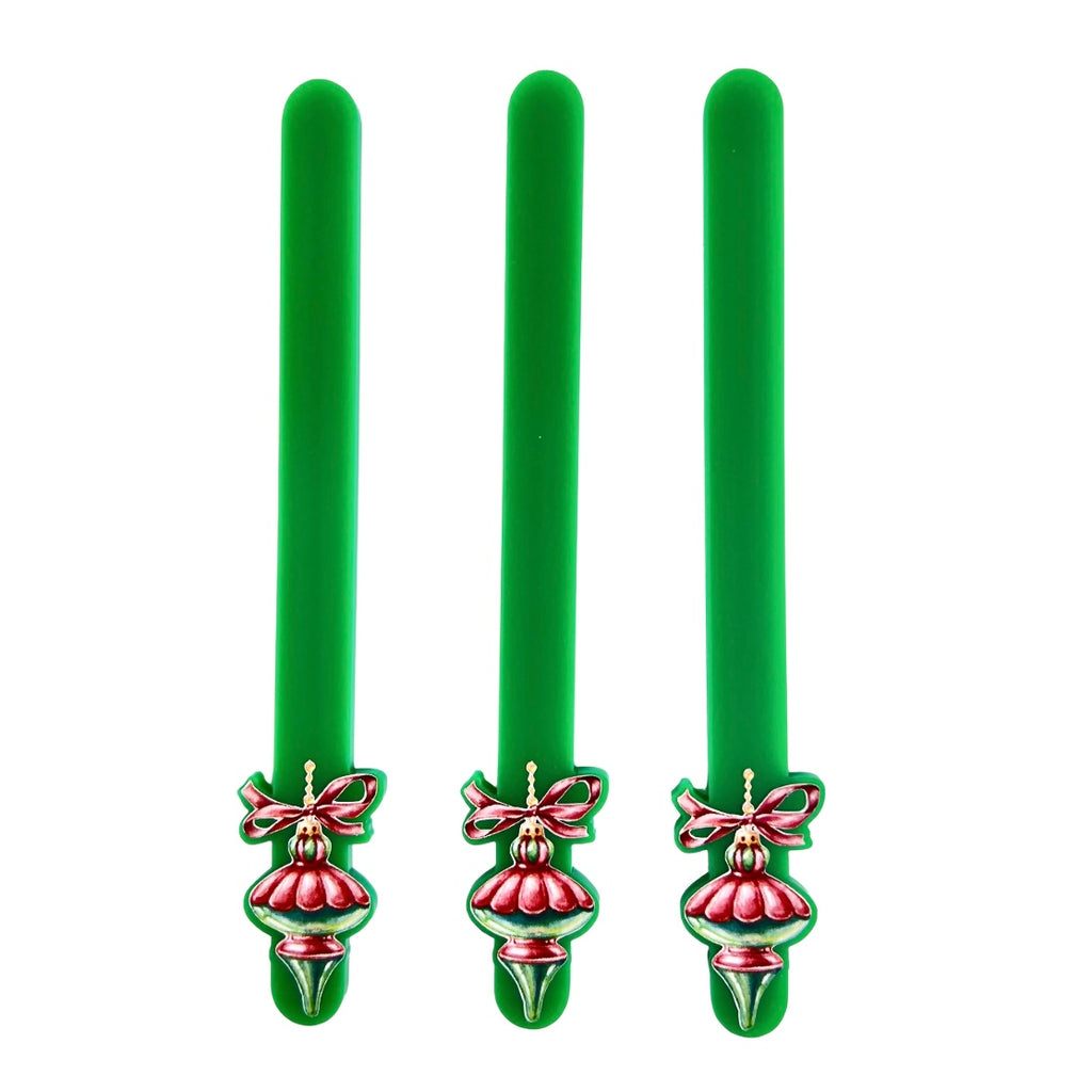 Acrylic Popsicle - Cakesicle Sticks - Christmas Ornament 8pc