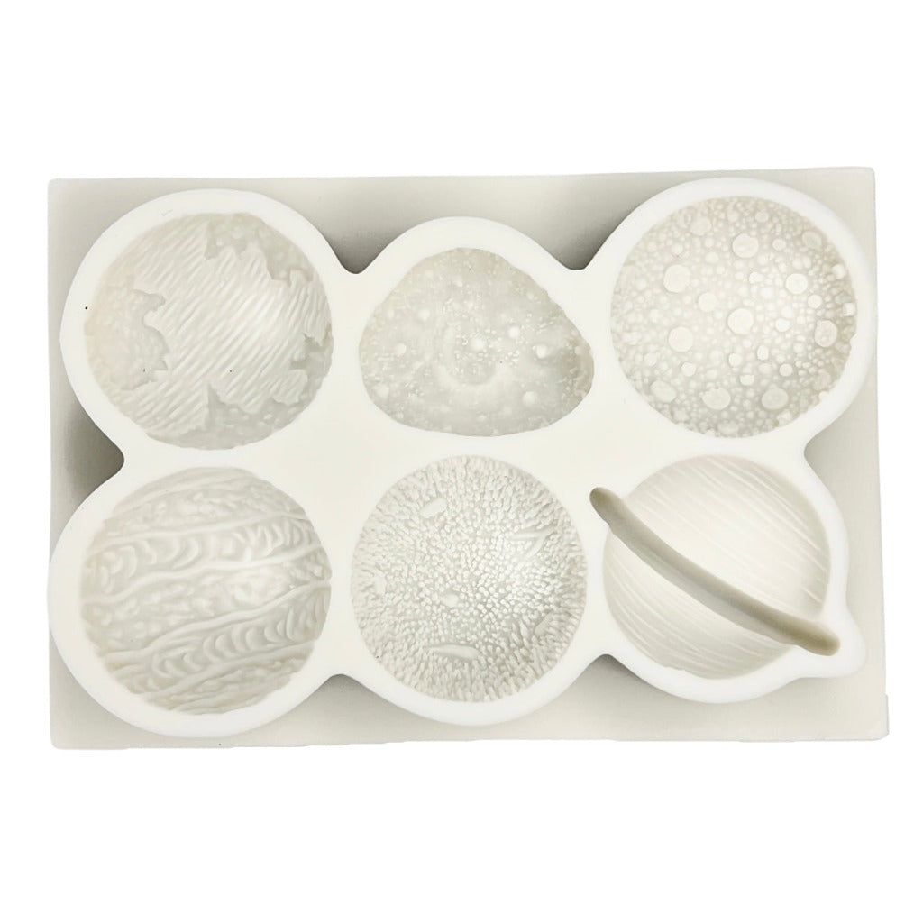 Planets Silicone Mould for cake decorating