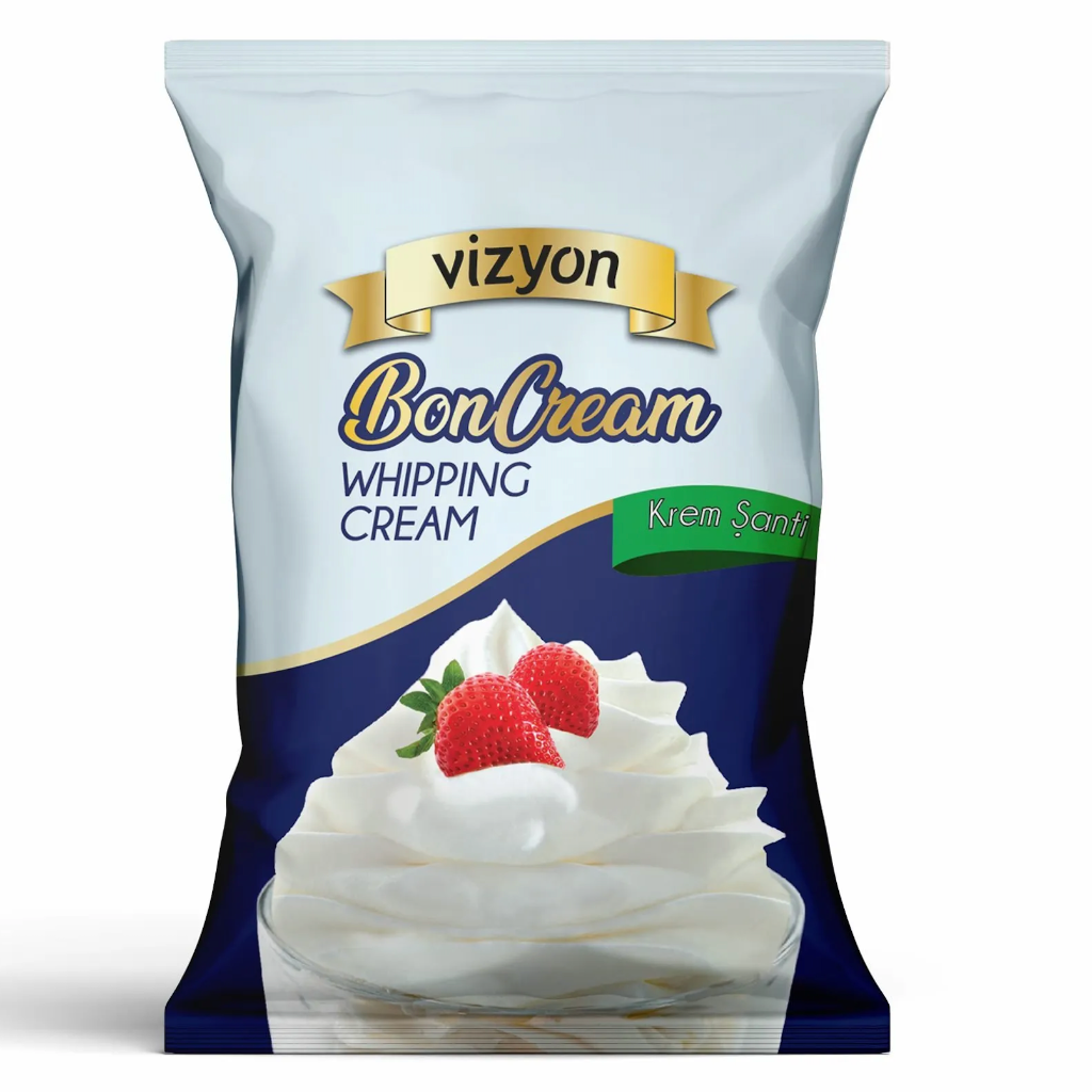 Vizyon Boncream Whipping Cream 1kg mockcream