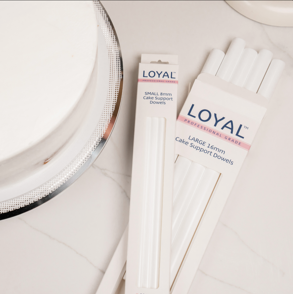 Loyal Cake Dowel Rods Heavy Duty 8mmx300mm - 50pc