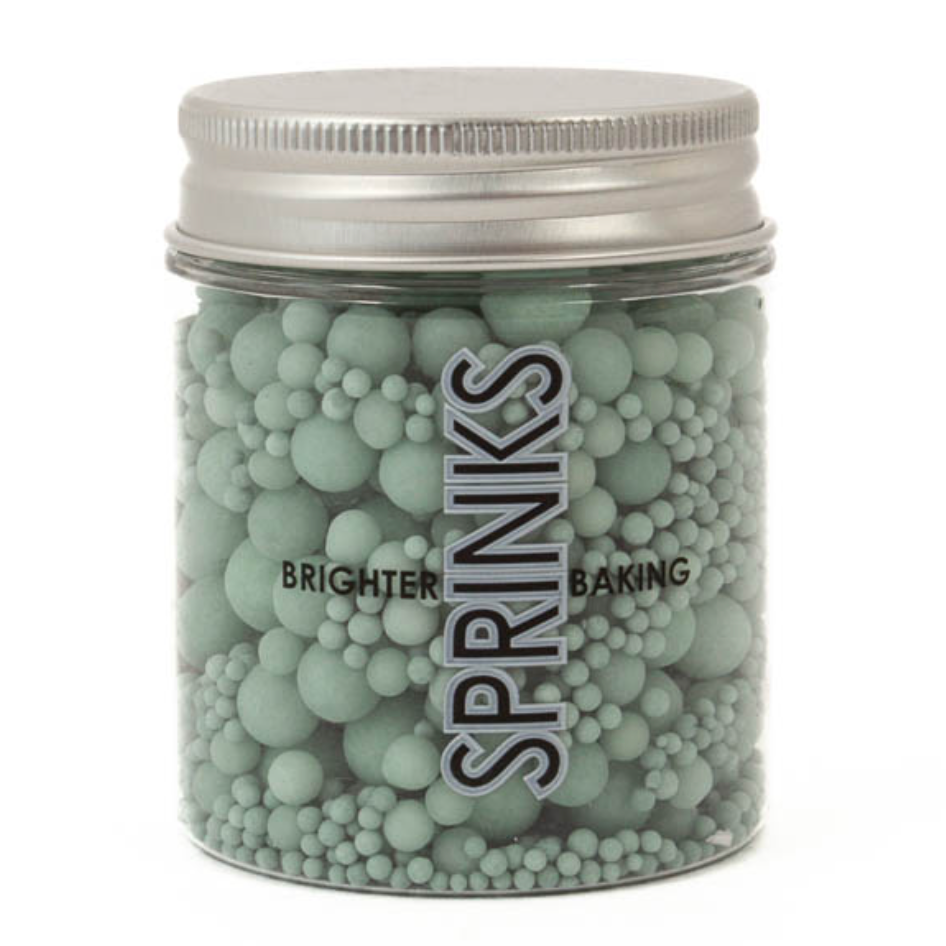 Edible Sprinkles Bubble and Bubble 65g - Green