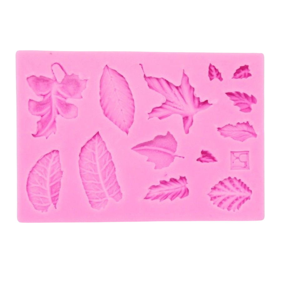 Assorted Leaves Silicone Mould for Cake Decorating Cakers Paradise Cakers Paradise