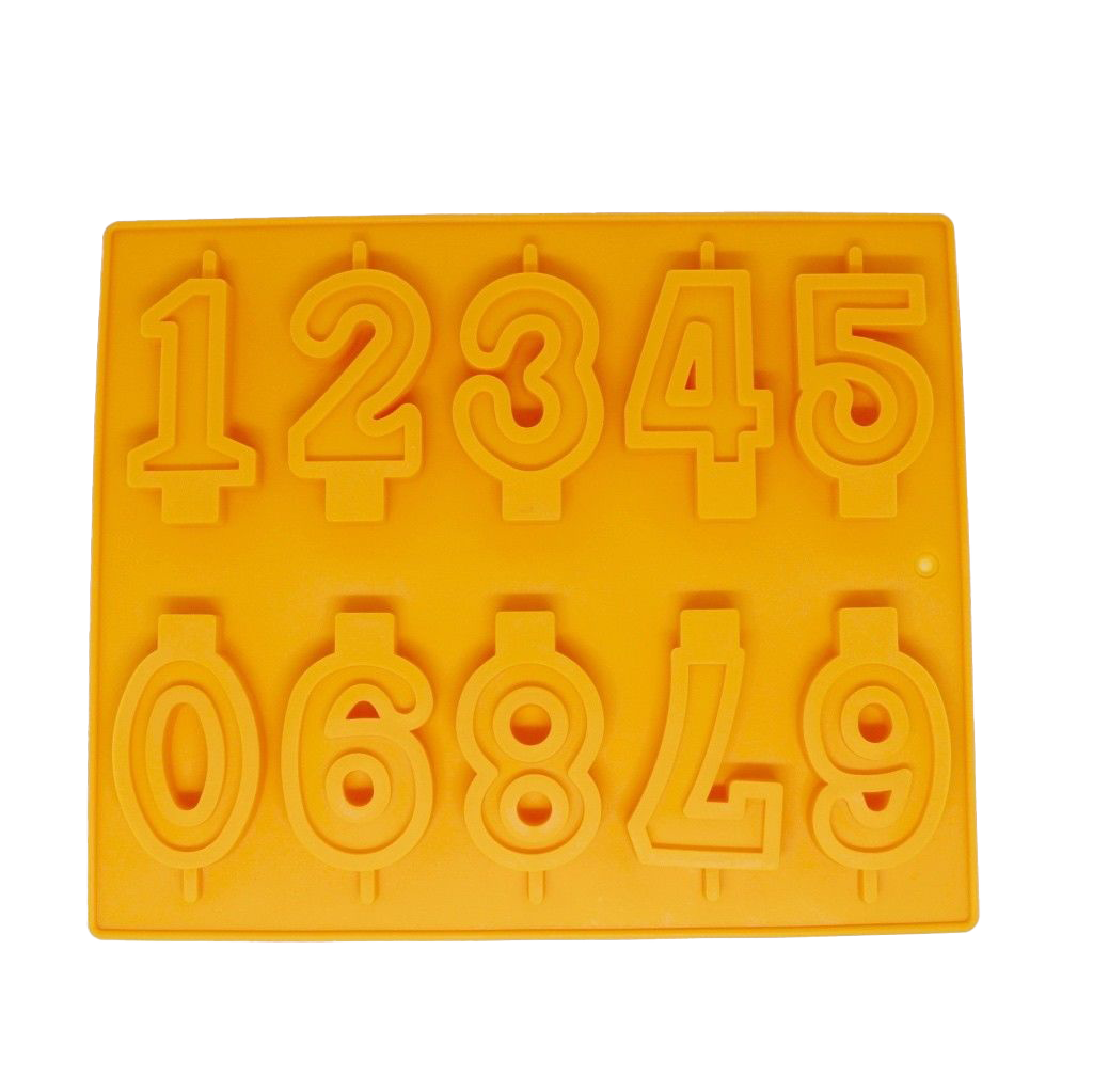 Candle Number Birthday Silicone Mould