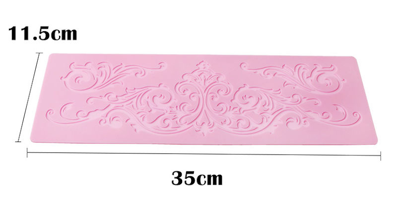 Silicone lace mat filigree cakers paradise