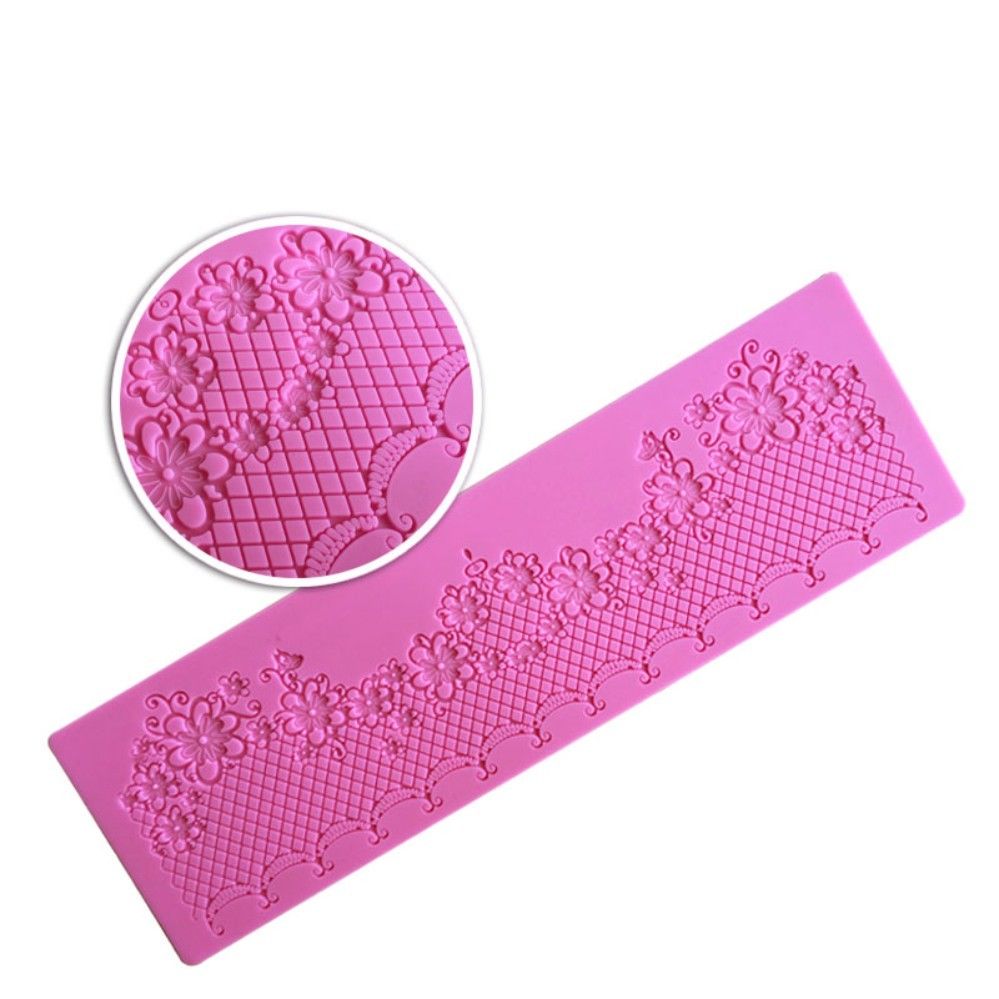Representative food-contact kitchenware application: Food-grade silicone mold for decorative sugarcraft and pastry