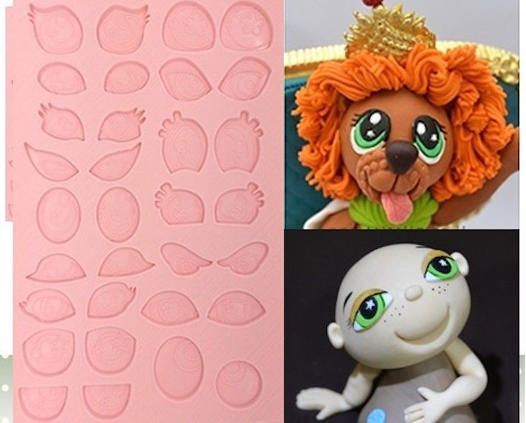 3D Eyes Silicone Mould