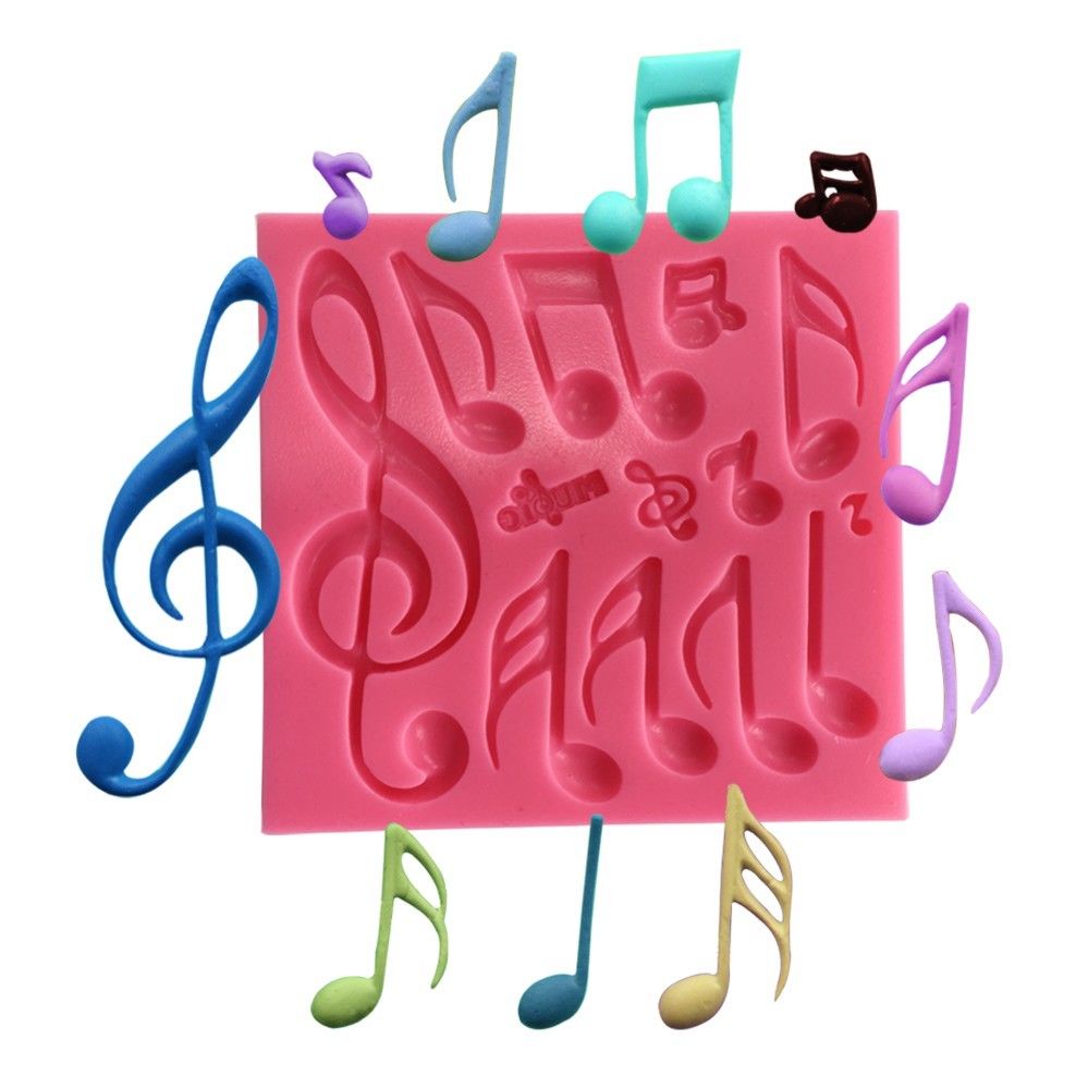 Silicone-Silicon-Music-Musical-Note-Mould-Mold-Cake-Fondant-Sugarcraft-Soap-273140192993-2