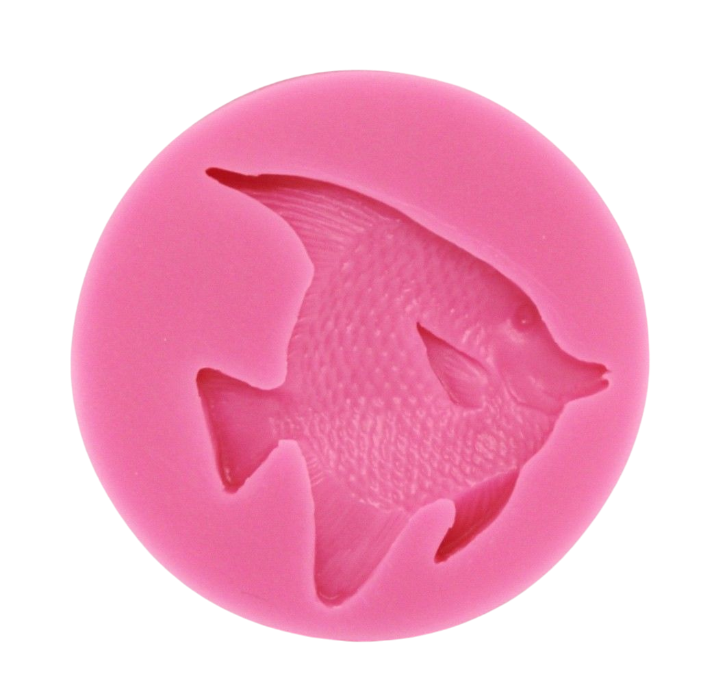 tropical angelfish silicone mould for cake decorating