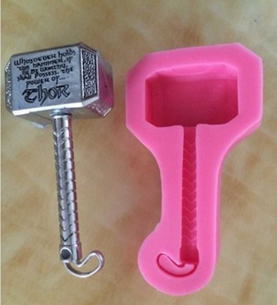 Silicone mould Avenger Thor hammer Cakers Paradise