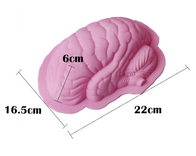 zombie brain silicone mould Cakers Paradise