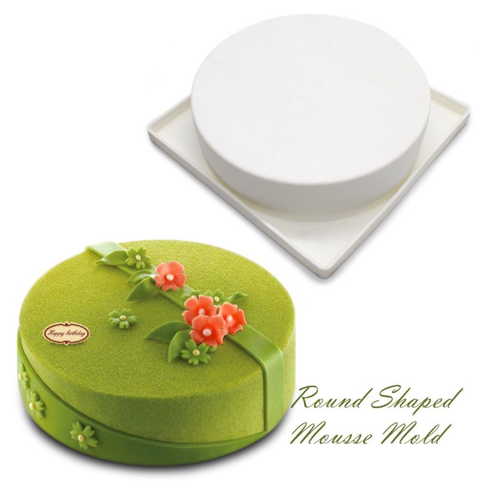 Silicone Cake Mould - Round Sharp Corners