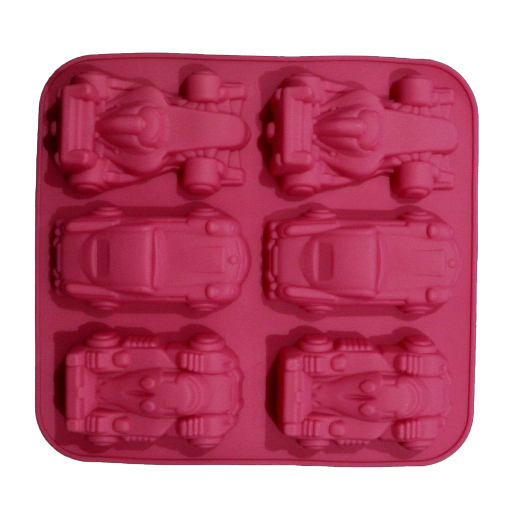silicone cake mould sport cars