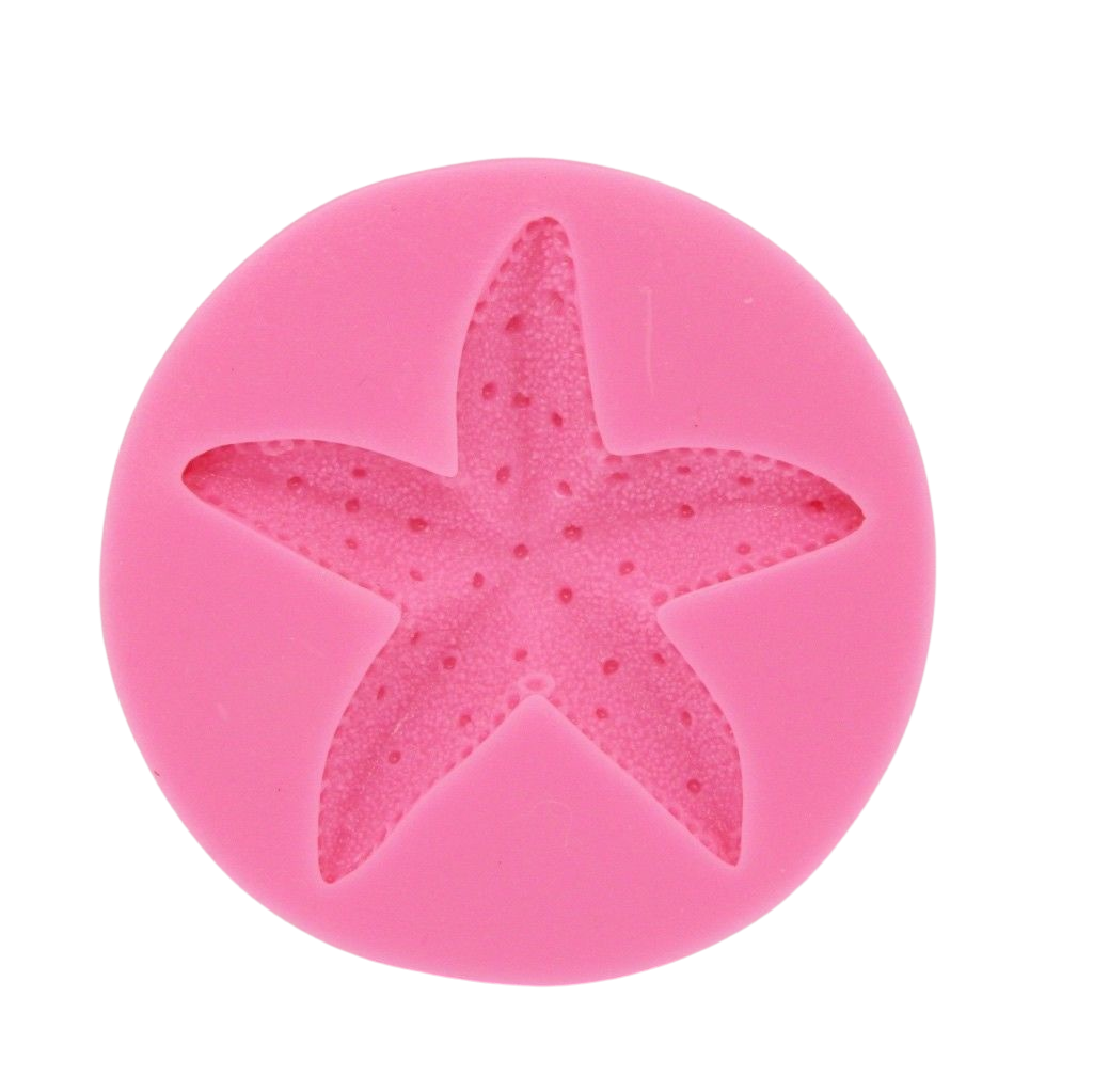 Large starfish Seastar silicone mould for cake decorating