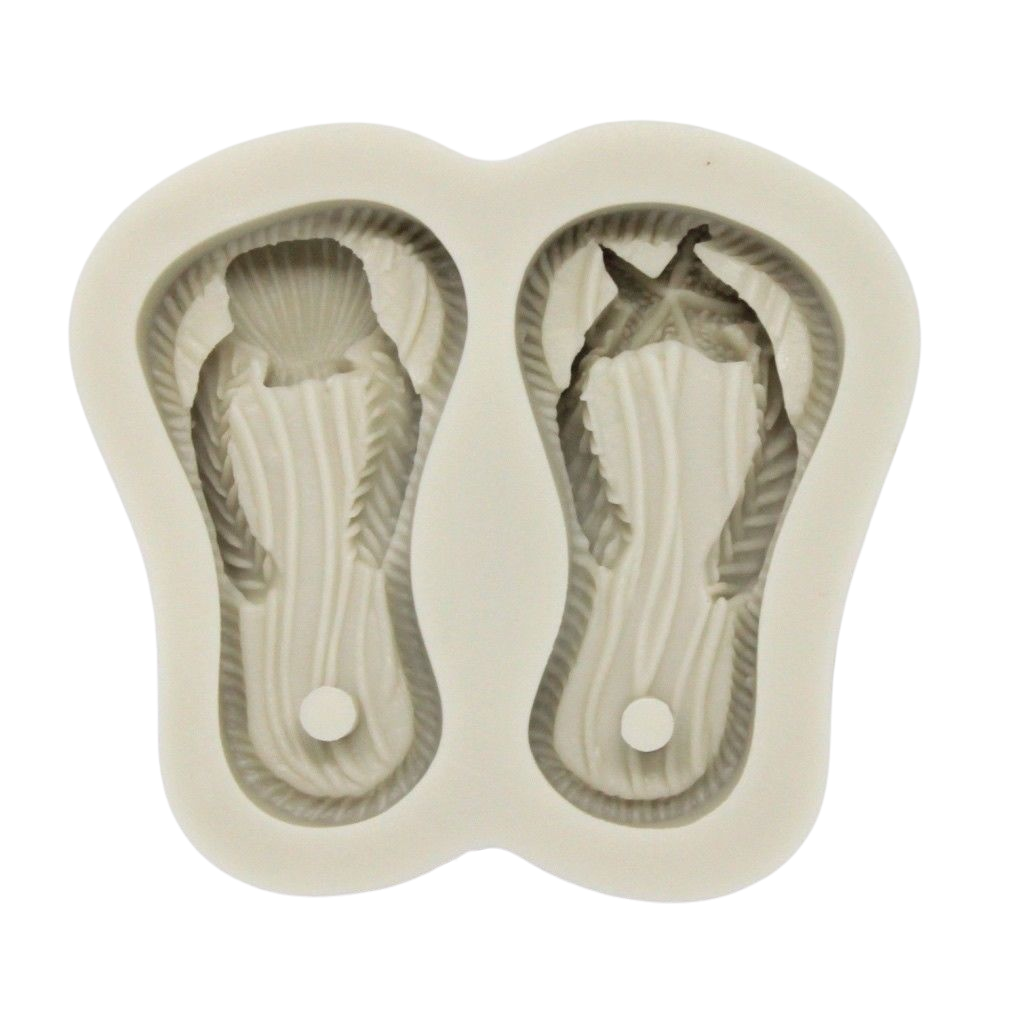 summer shoes fly flops thongs silicone mould