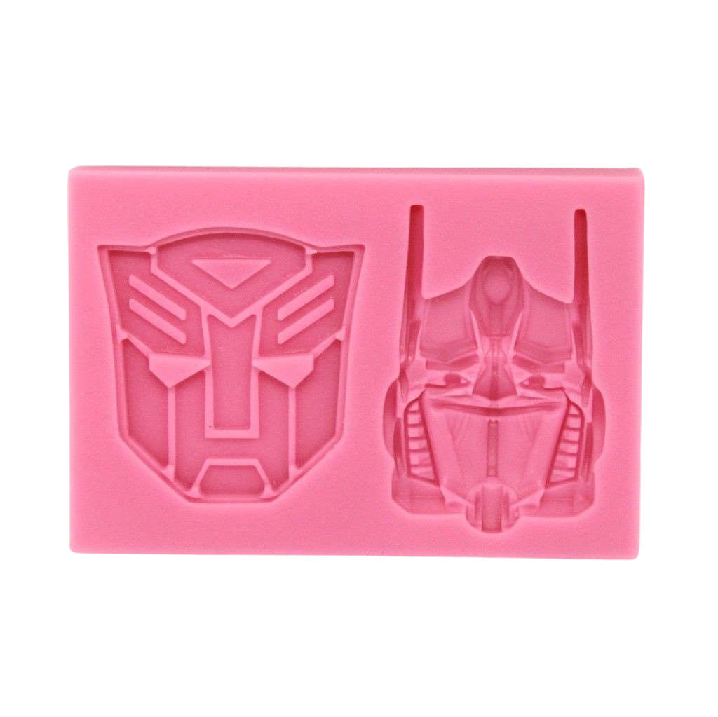 transformers silicone mould for cake decorating