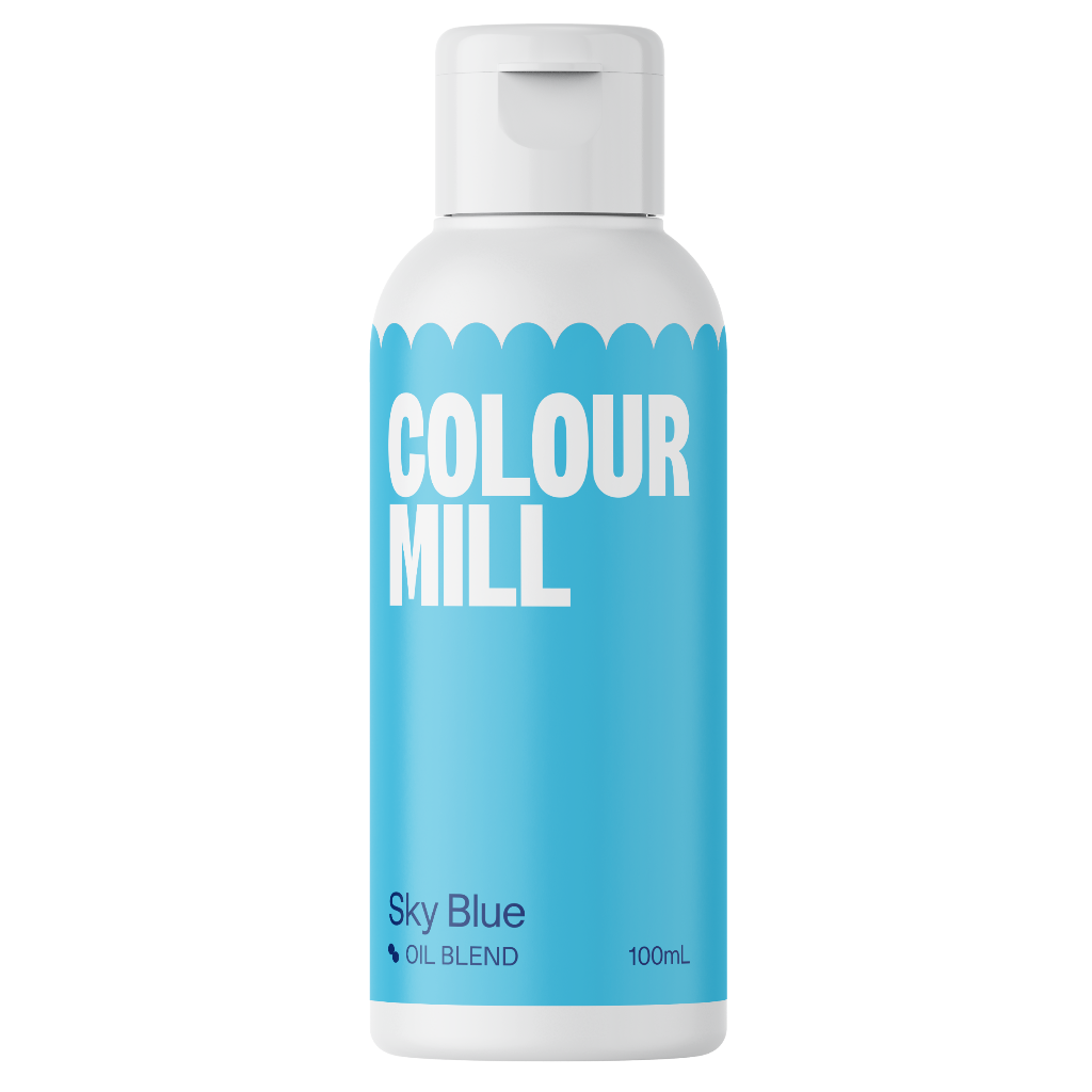 Colour mill oil based food colouring - Sky Blue 100ml