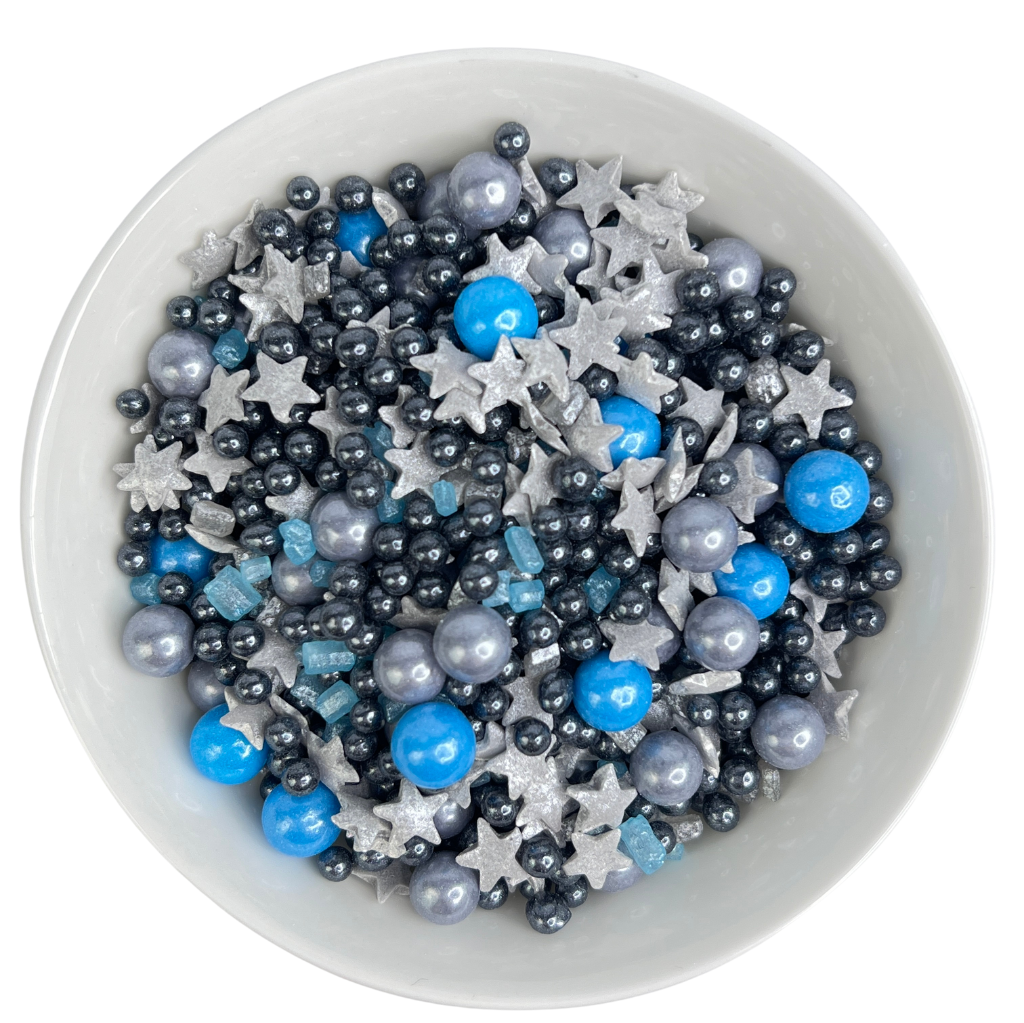 Edible Sprinkles - Midnight 100g