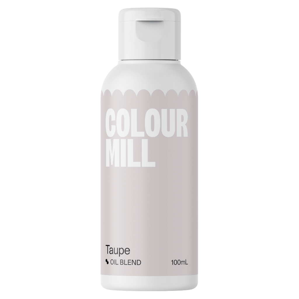 Colour mill oil based food colouring taupe 100ml