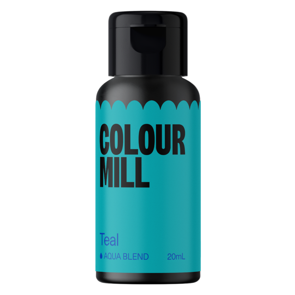 Colour mill oil based food colouring teal 20ml