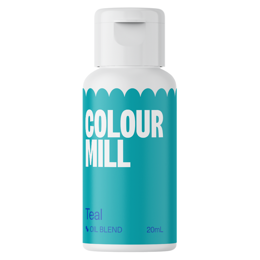 Colour mill oil based food colouring - teal 20ml