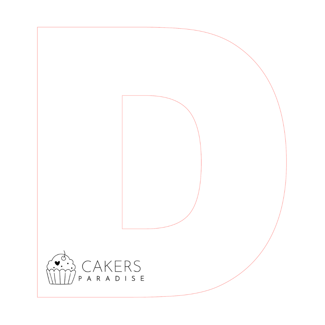 Large Acrylic Cake Templates - Alphabet Letters | Cakers Paradise ... Large Acrylic Cake Templates - Alphabet Letters | Cakers Paradise ...