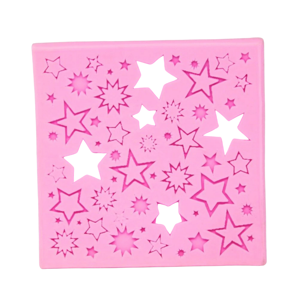 Assorted Stars Silicone Mould