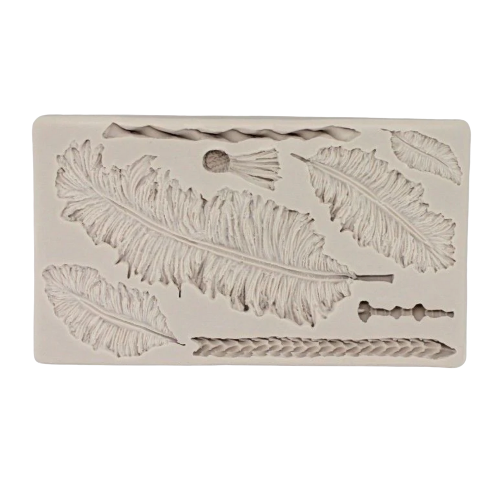 Ostrich Feather Silicone Mould