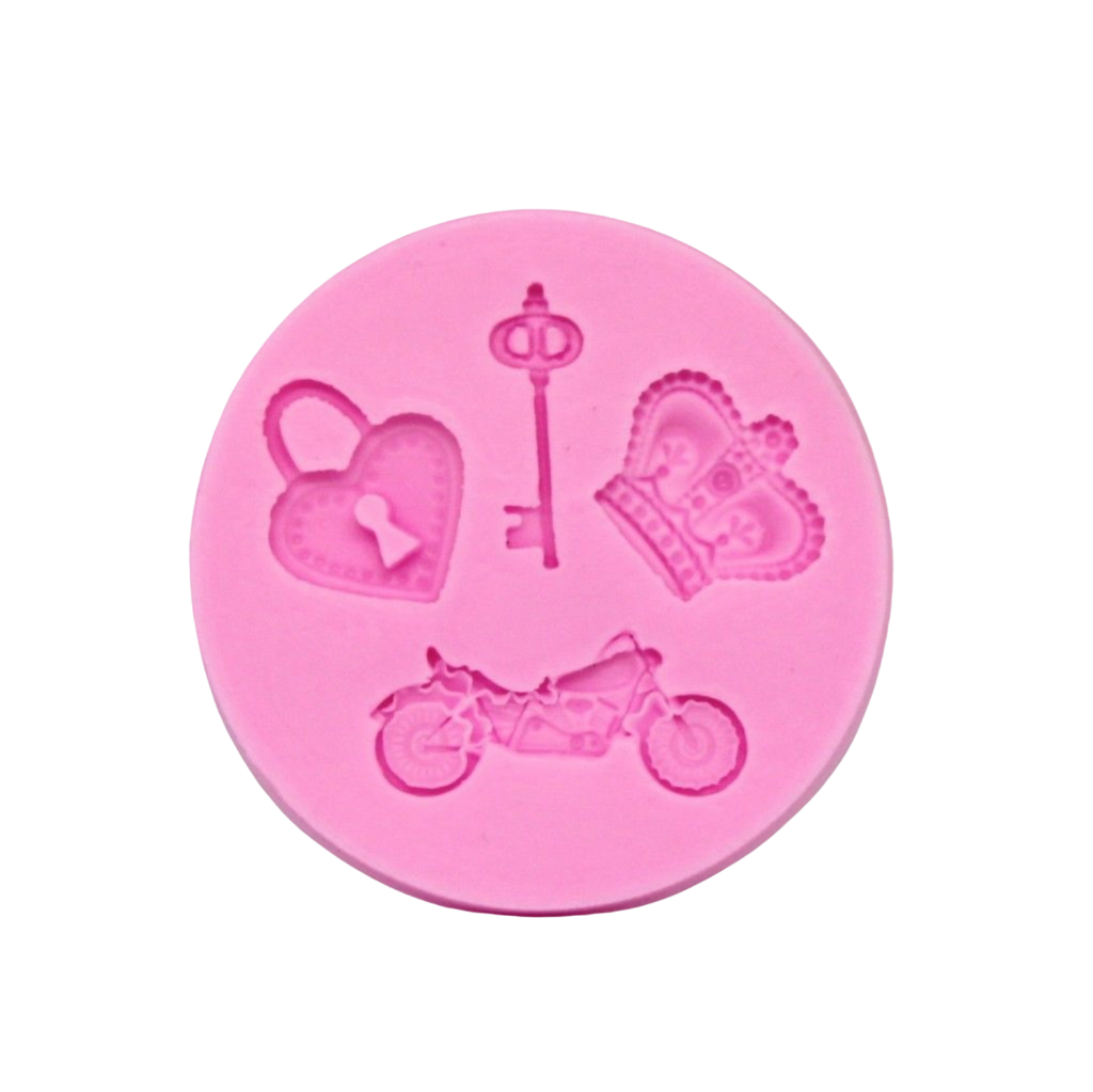 Assorted Decorations Silicone Mould