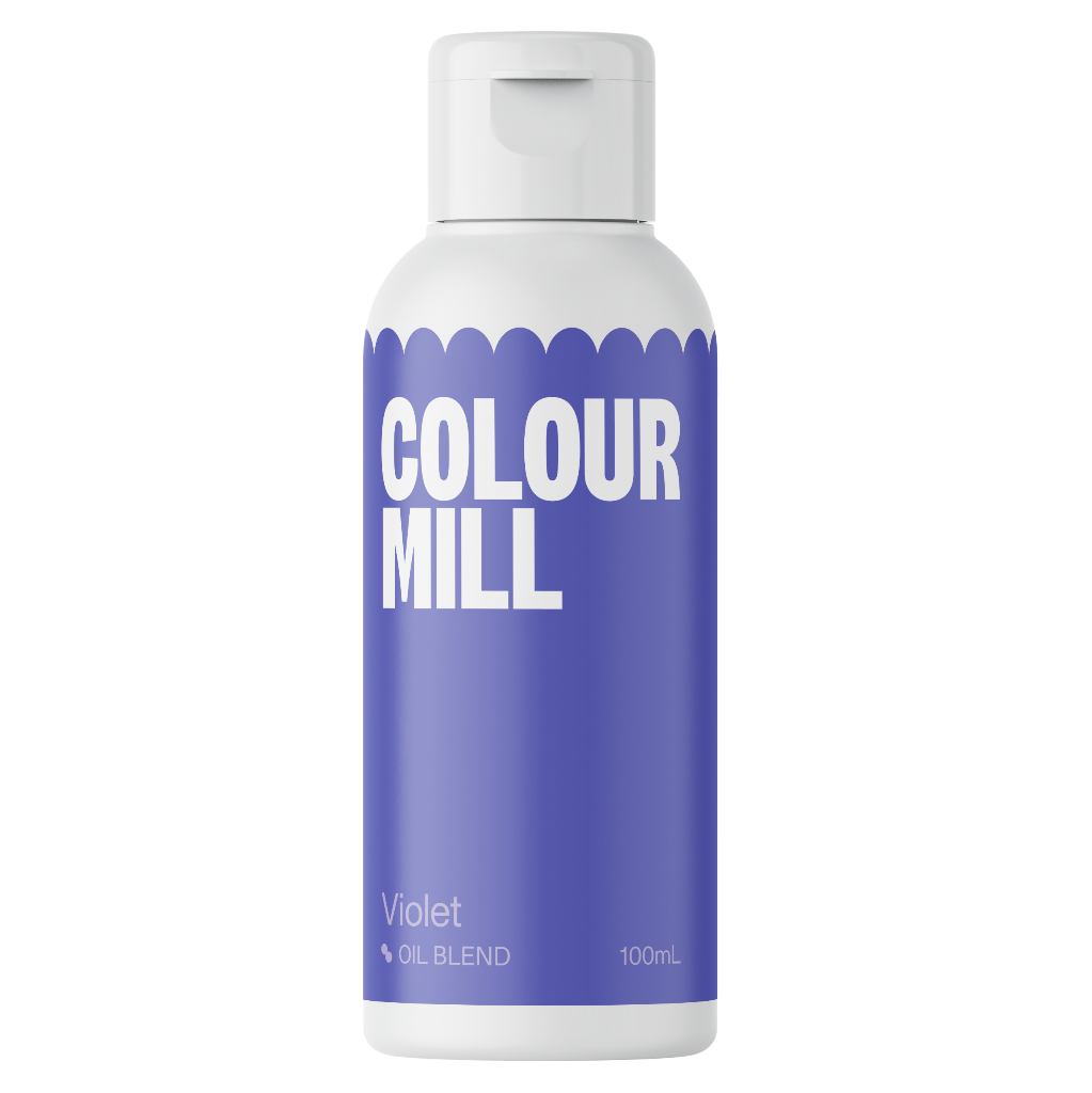 Colour mill oil based food colouring 100ml violet