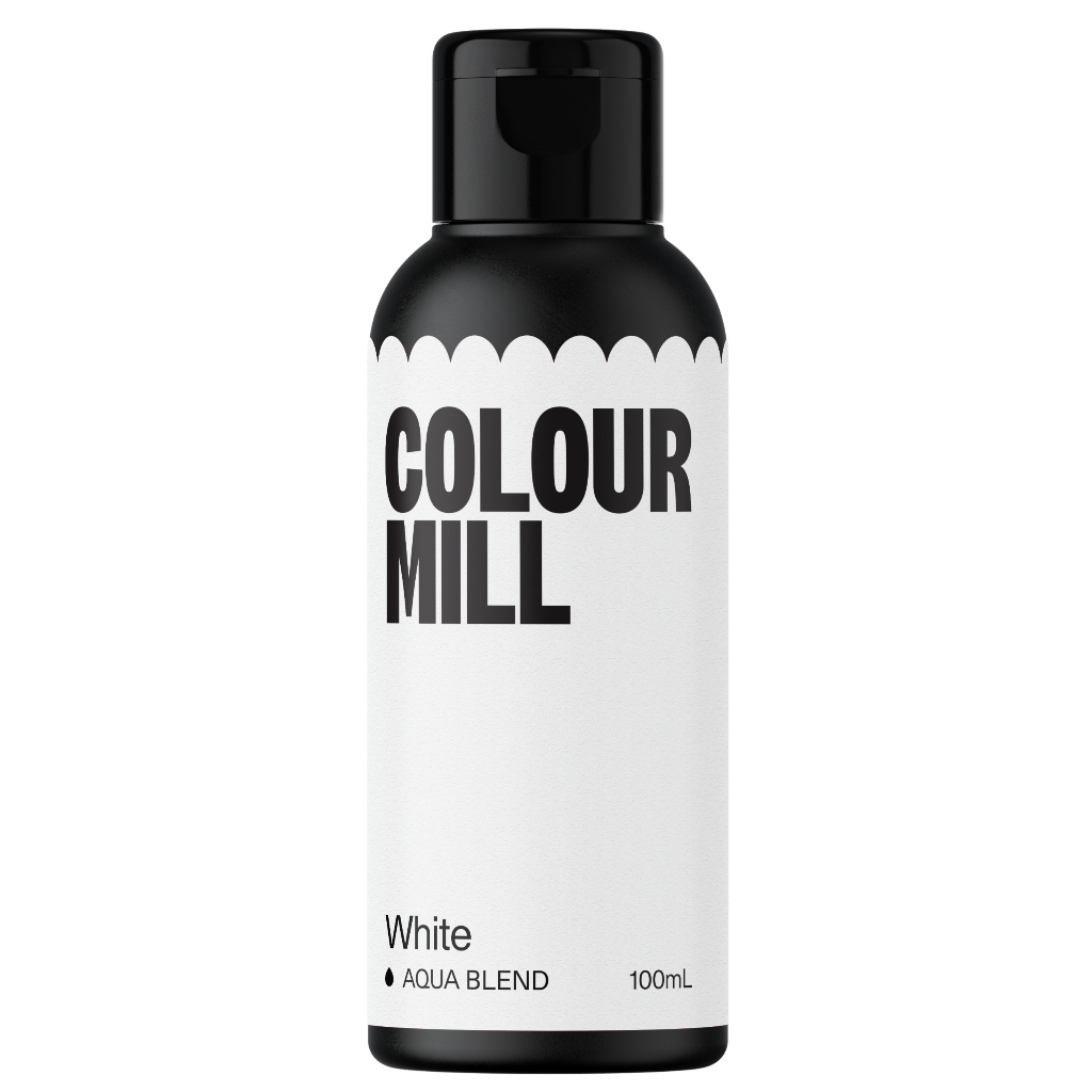 Colour mill oil based food colouring white 100ml