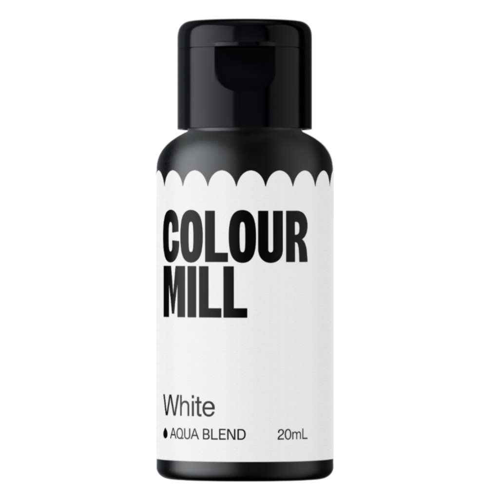 Colour mill oil based food colouring white 20ml