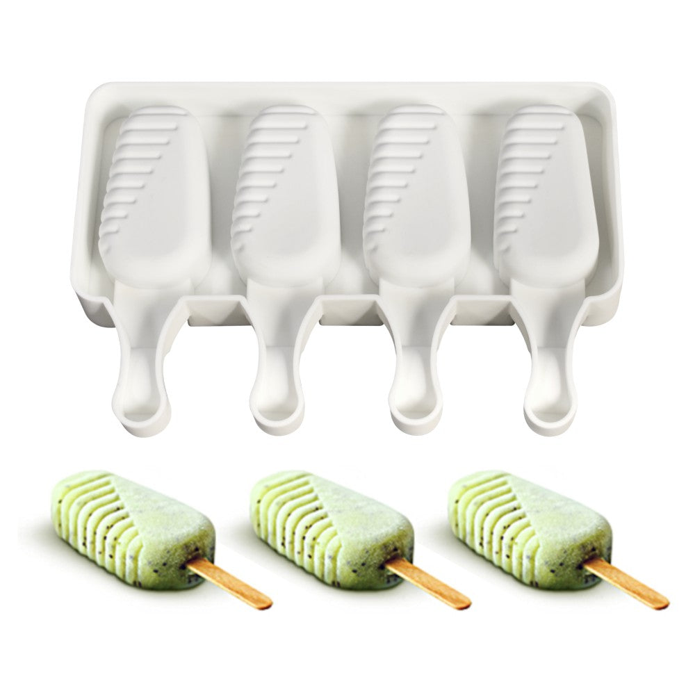 Silicone Cake Mould -  Popsicle Stripy