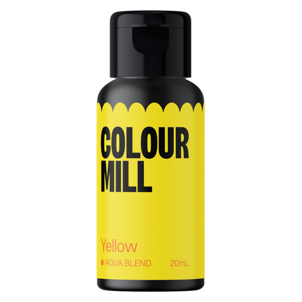 Colour mill oil based food colouring yellow 20ml