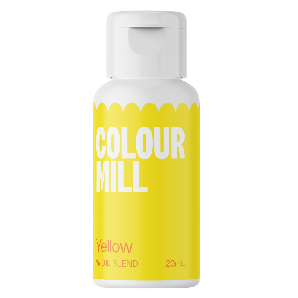 Colour Mill Oil-Based Food Coloring, 20 Milliliters Each of 6
