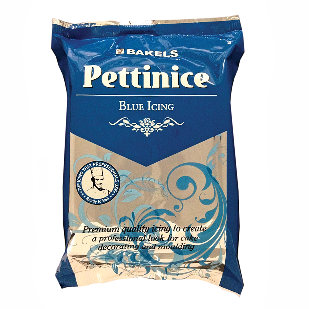 Bakels pettinice ready to roll fondant 750g pack blue