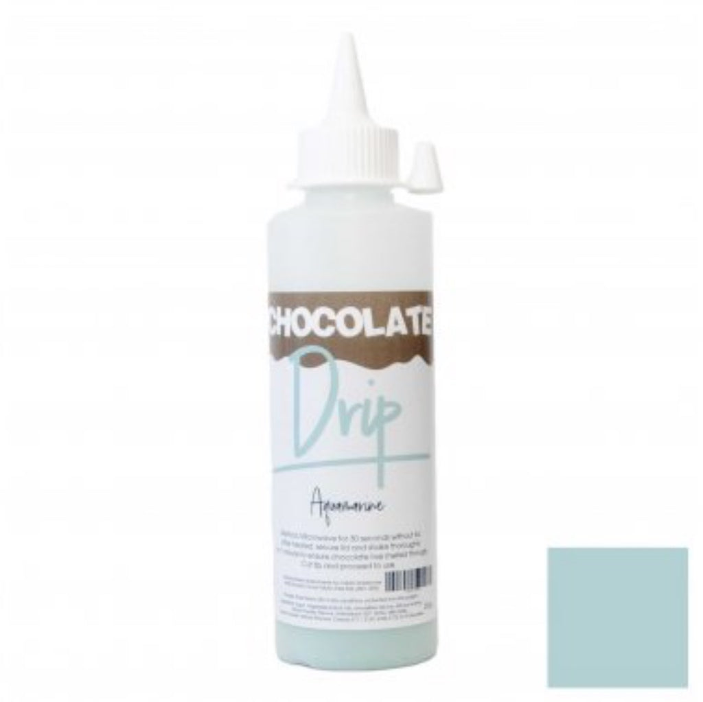 chocolate drip aquamarine 250g