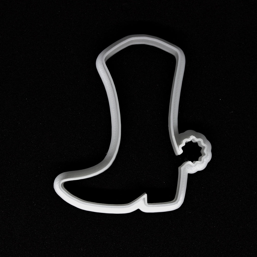 cowboy boot plastic cookie cutter