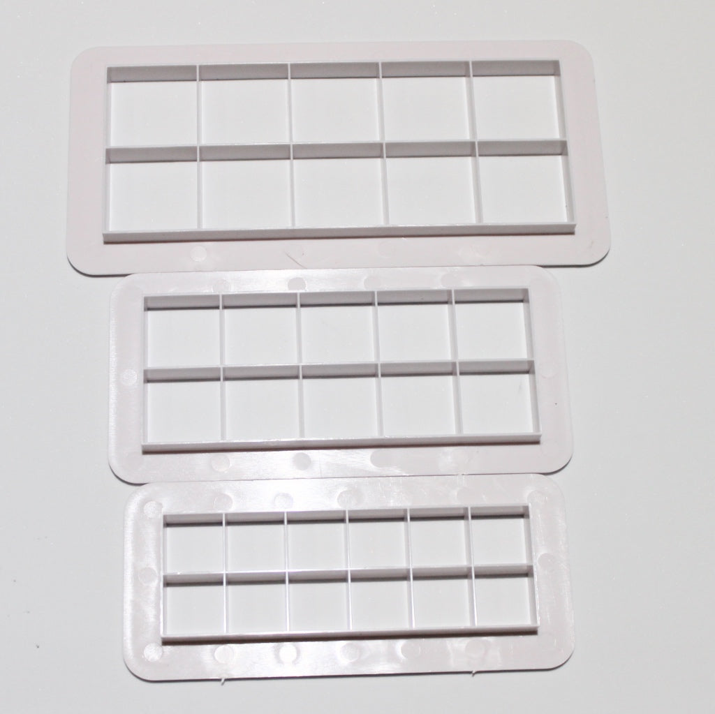 plastic multi cutter set squares