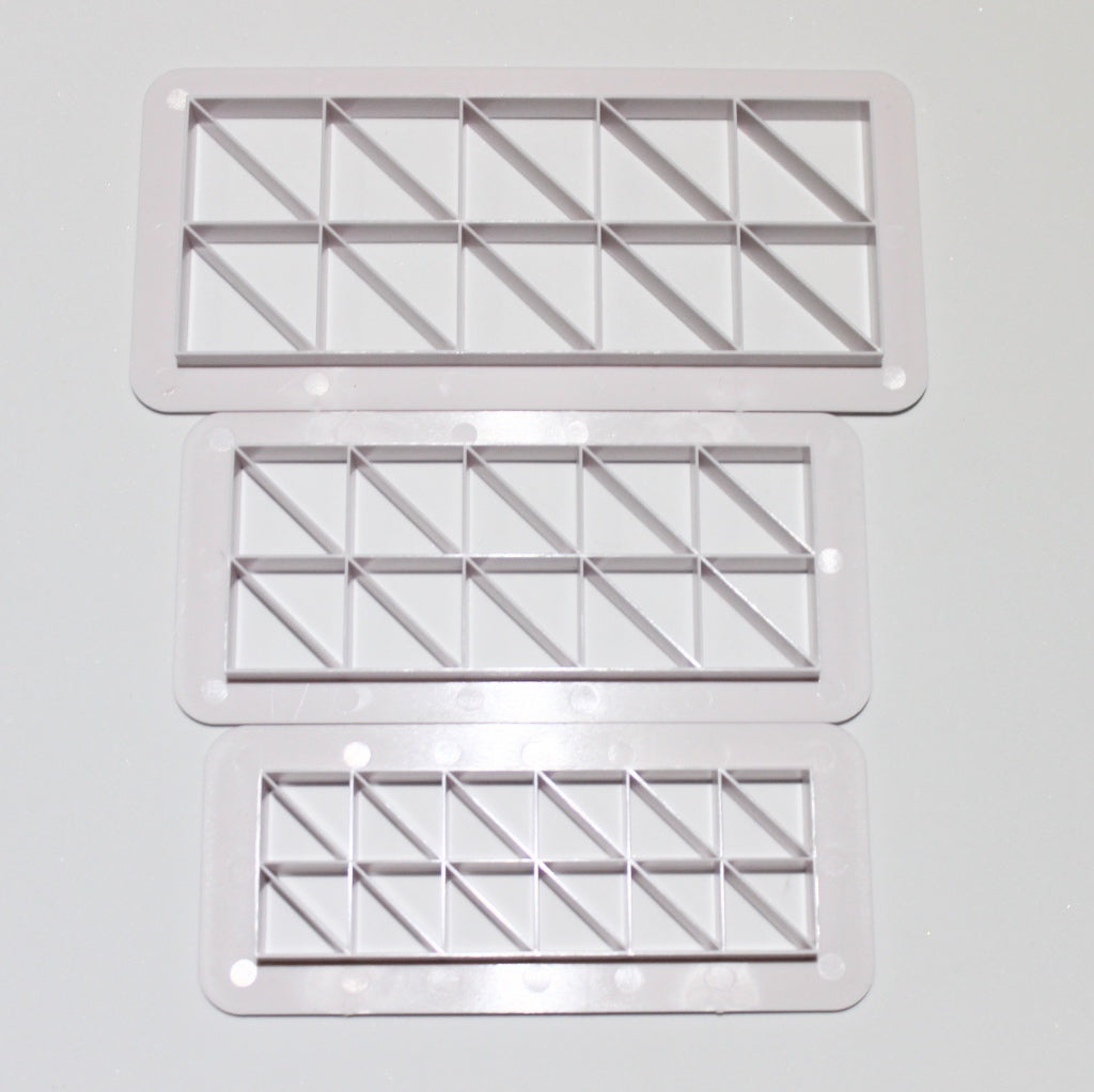 plastic multi cutter set triangle