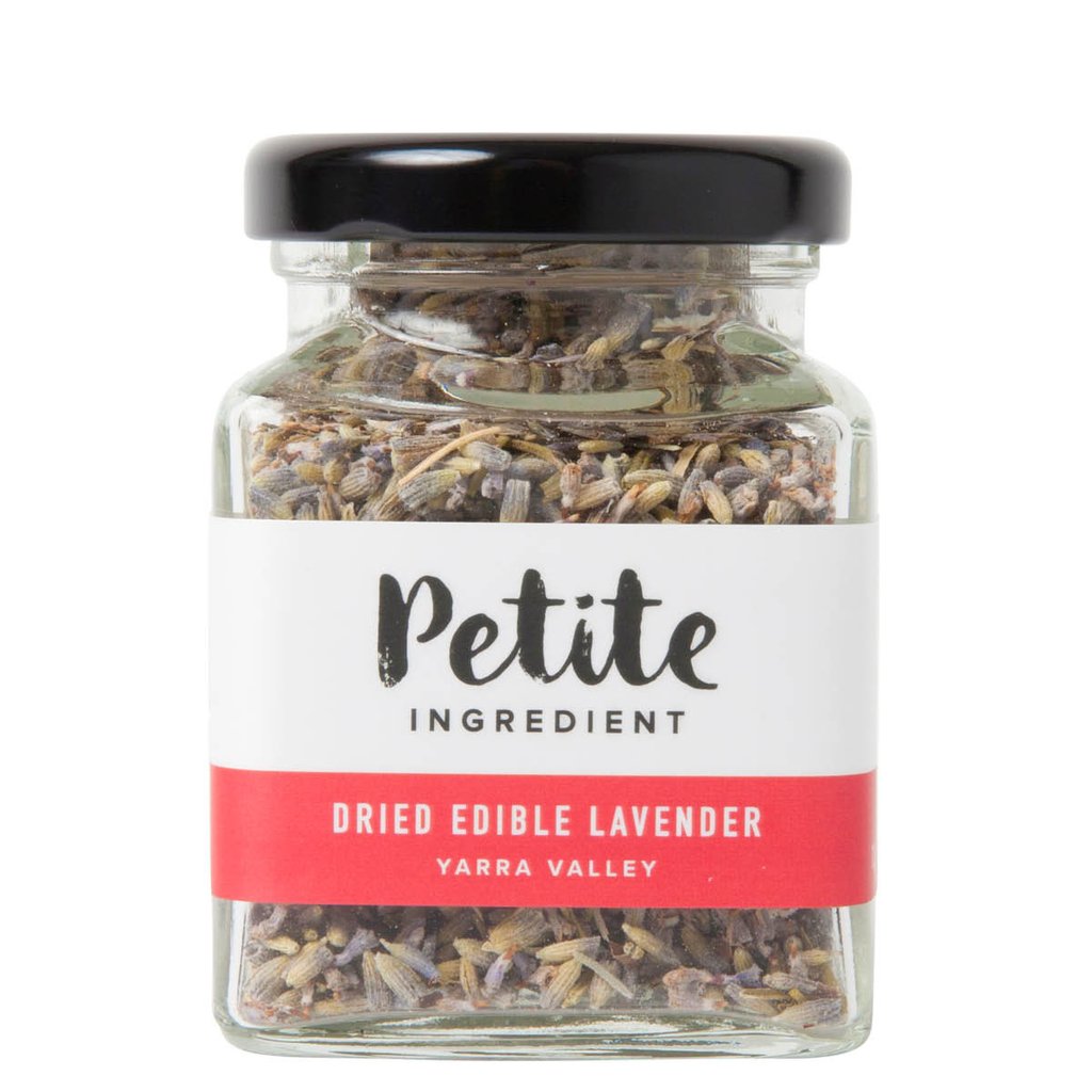 Petite ingredient edible dried flower lavender jar 12g