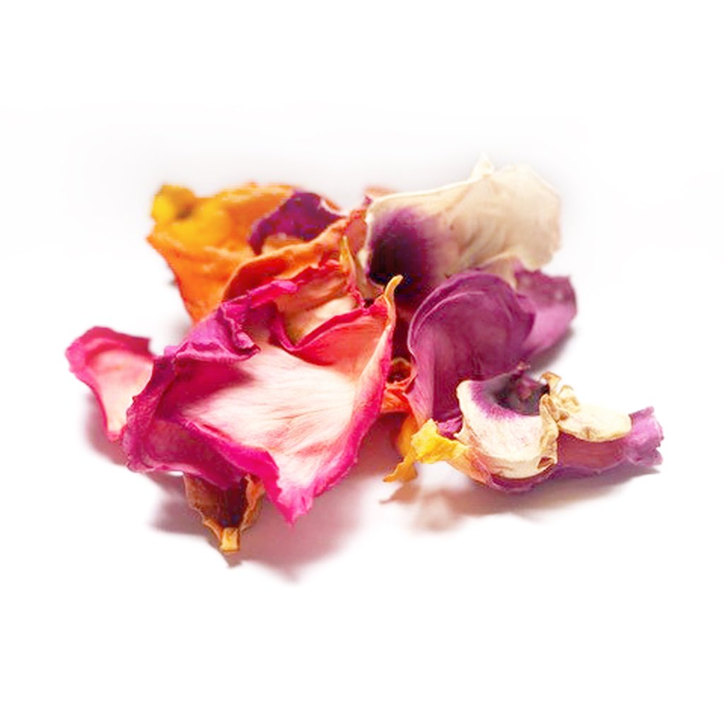 Petite ingredient edible dried flower rose petals pink