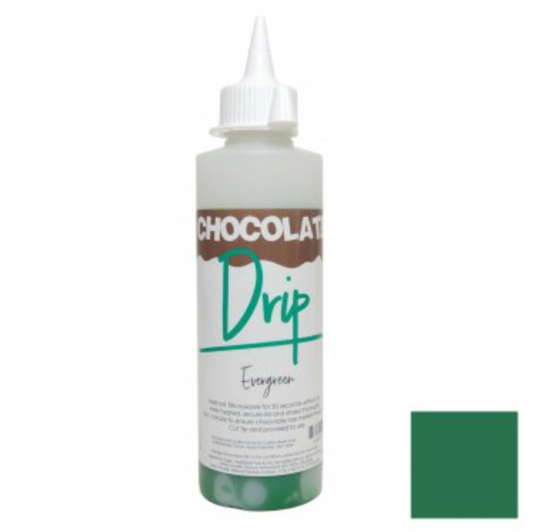 Bottle of Chocolate Drip for Cake Decorating
