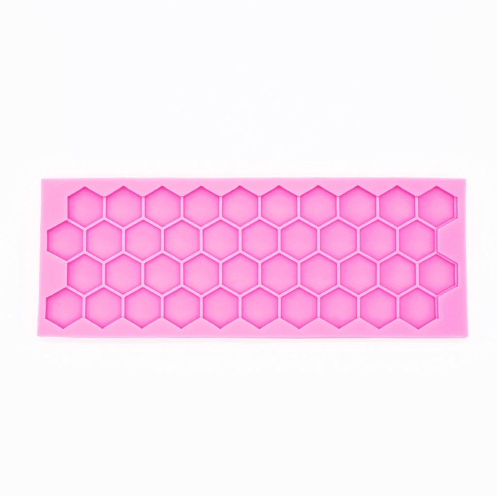 honeycomb silicone mould impression mat