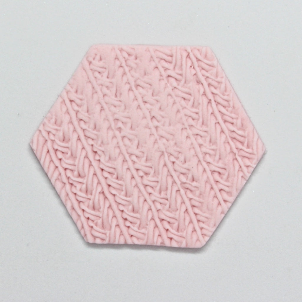 knitted impression mat sample
