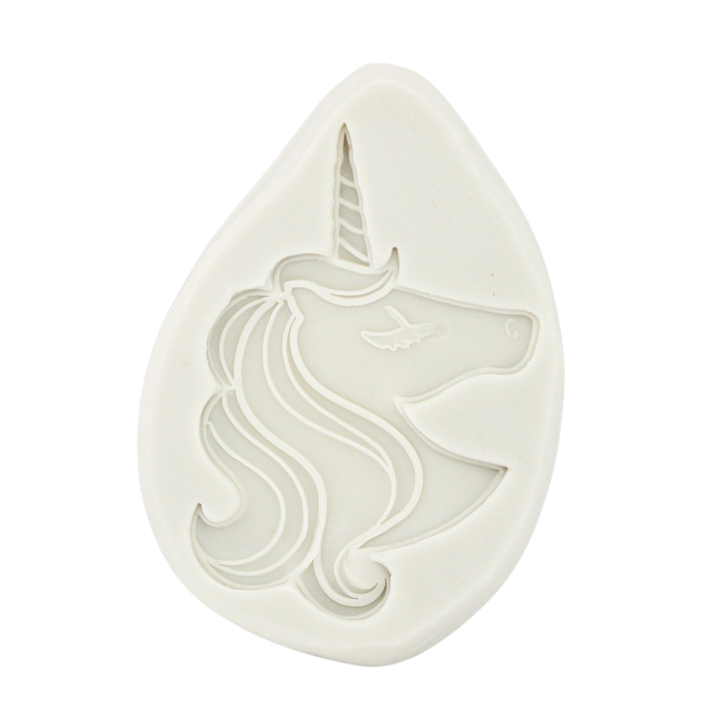 large unicorn head silicone mould