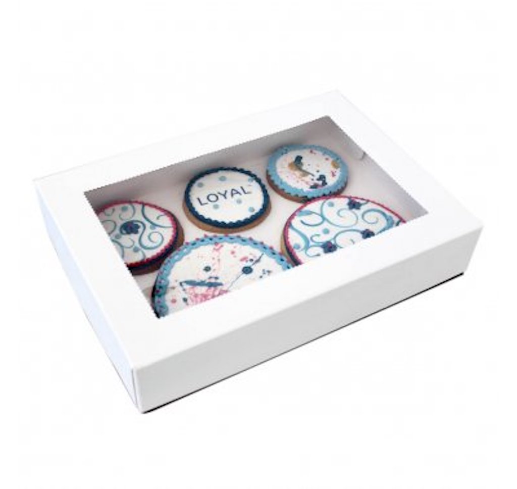 Rectangular Cookie Box Cookie Boxes - Cookie Bags - Cookie Packaging | Cakers Paradise ...
